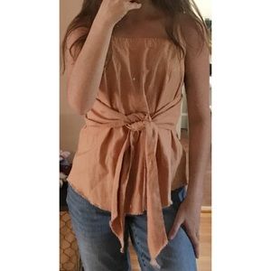 Peach colored Tank-top